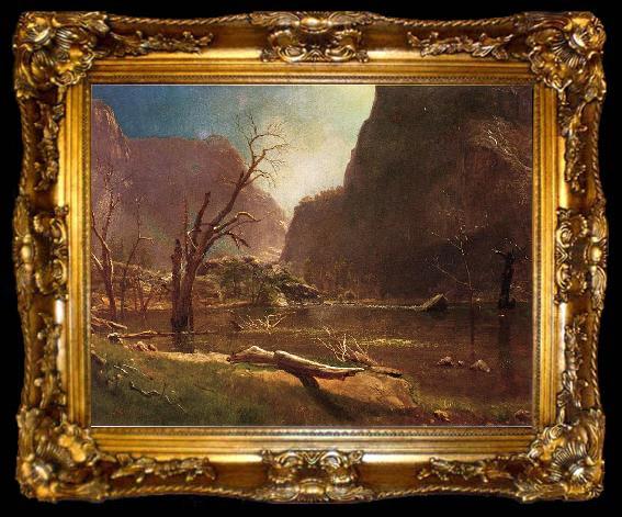 framed  Albert Bierstadt Hetch Hetchy Valley, ta009-2